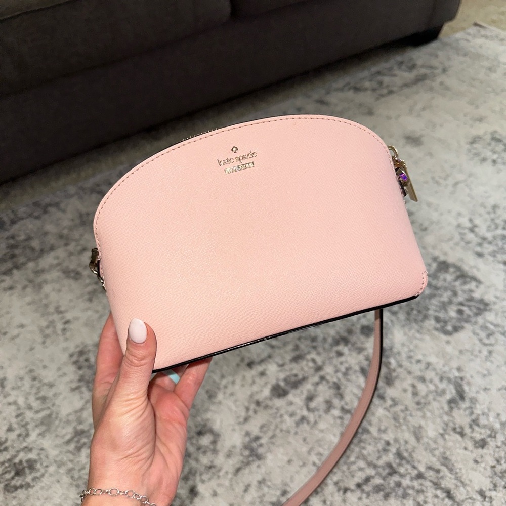 Kate Spade crossbody light pink purse